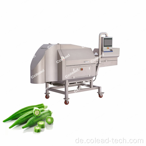 Heiße industrielle Zucchini -Schneidmaschine